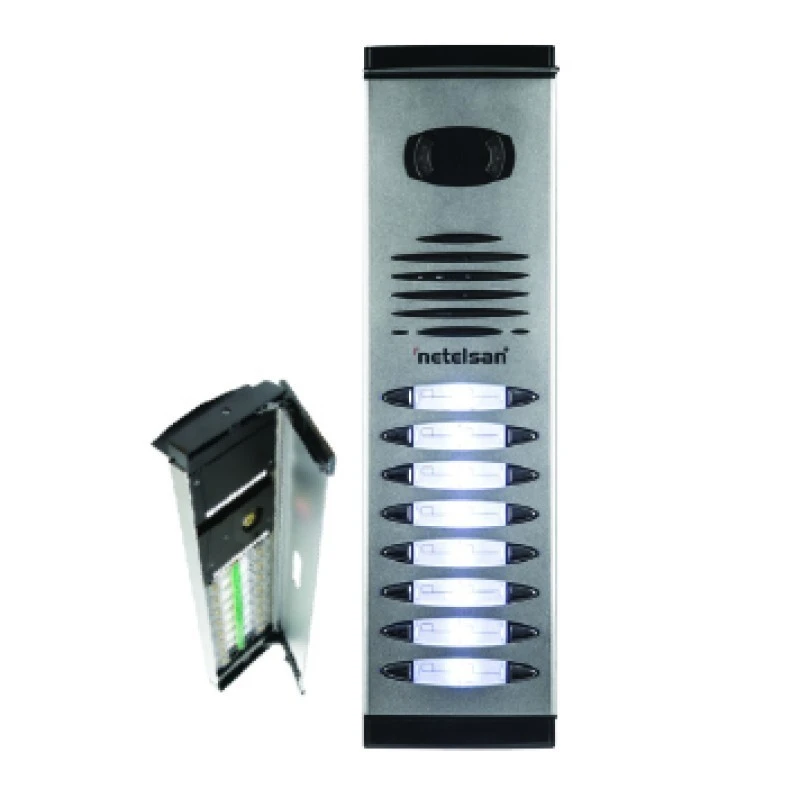 Çift Sıralı Kameralı Zil Paneli